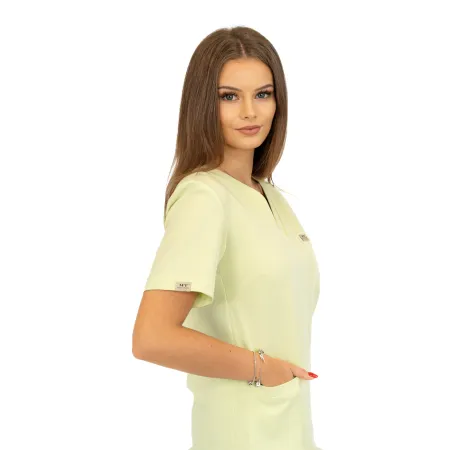 Bluzka medyczna SCRUBS MEDI TEDDY - NAVARETTE FRESH MATCHA